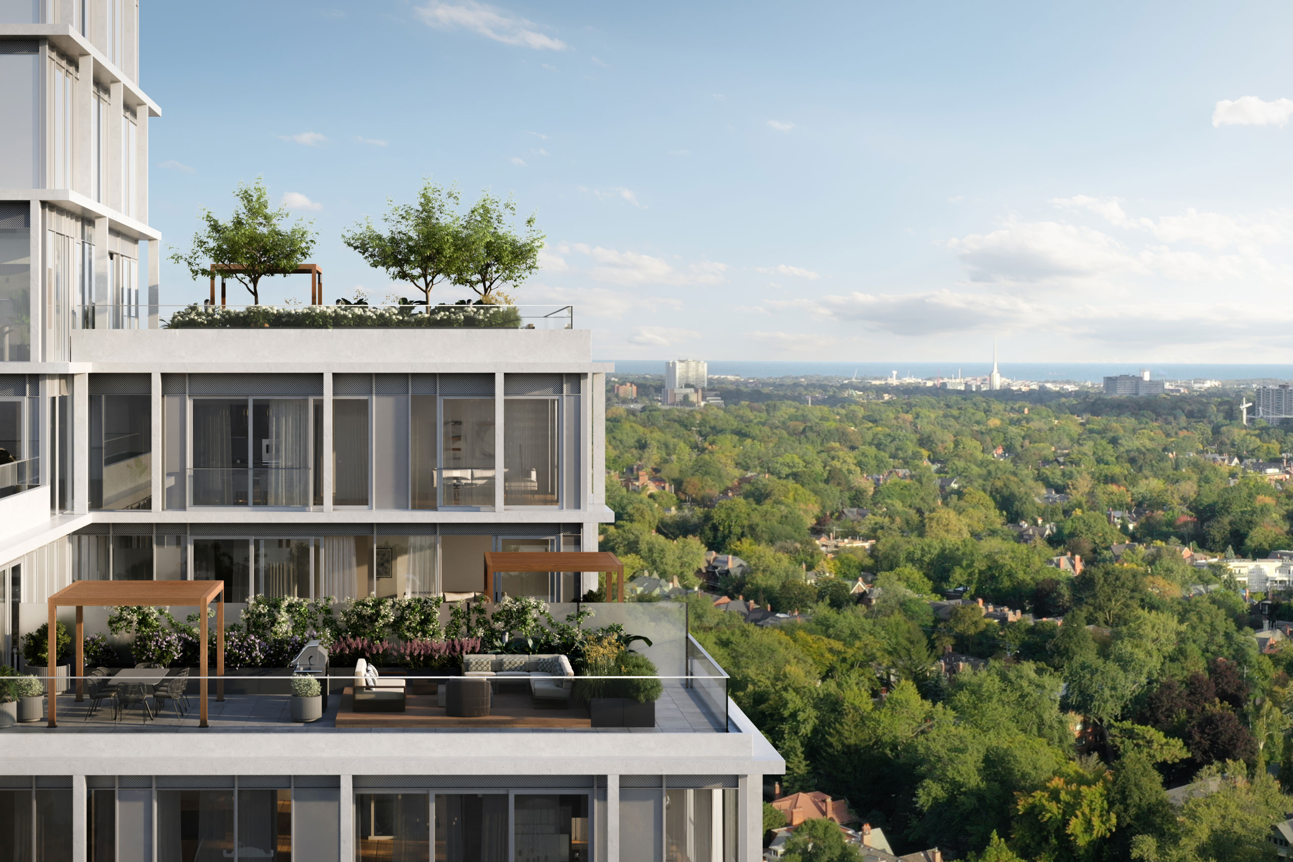 The James - Suite Terrace Render