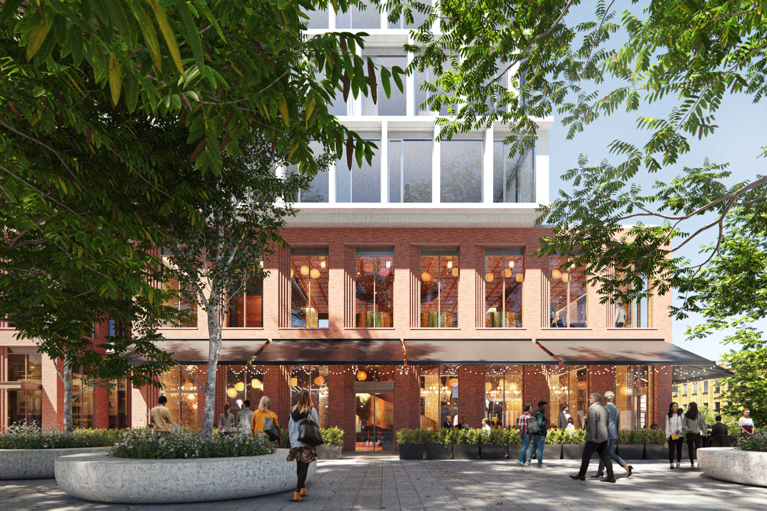 The James - Town Square Render