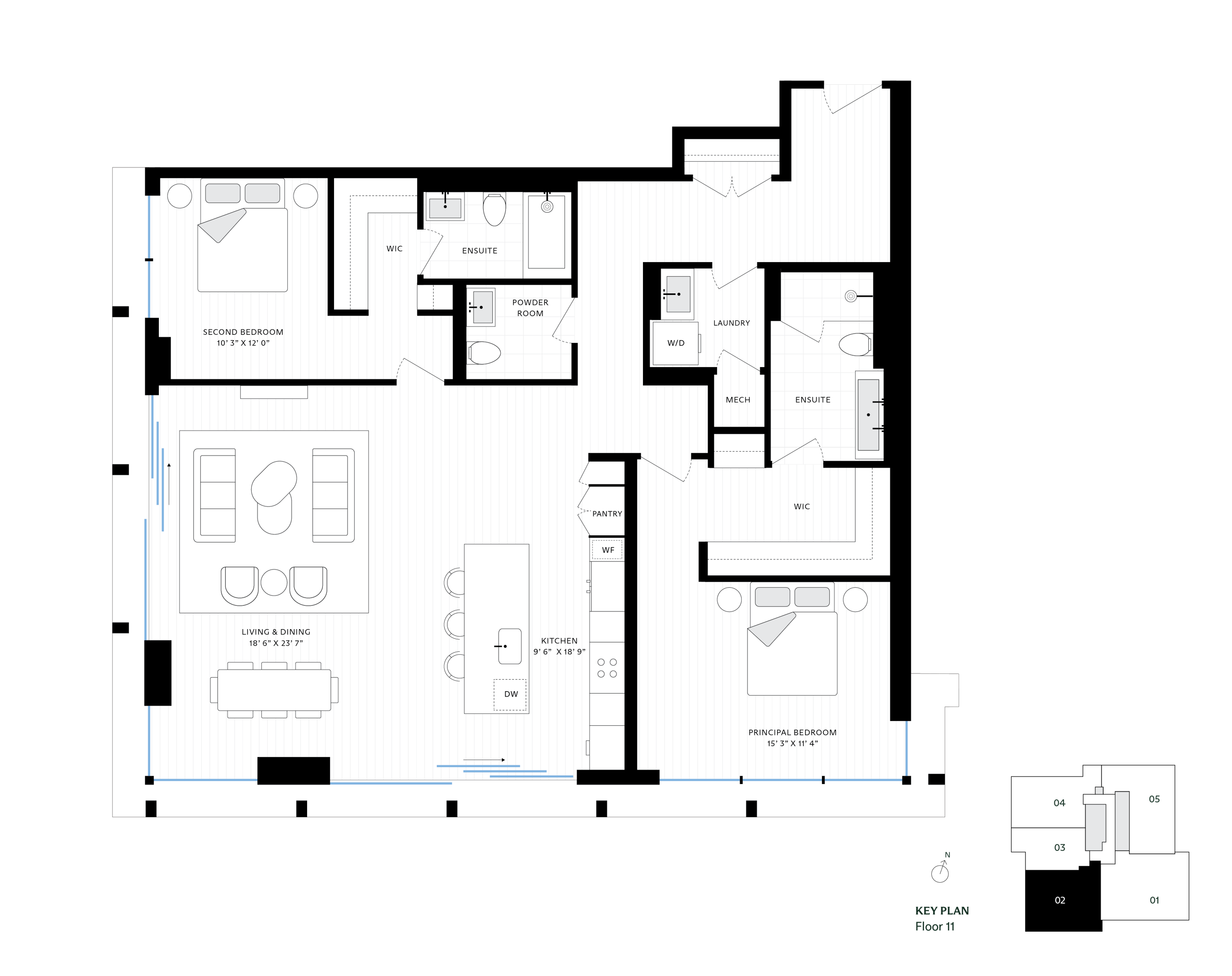 The James Suite 1102